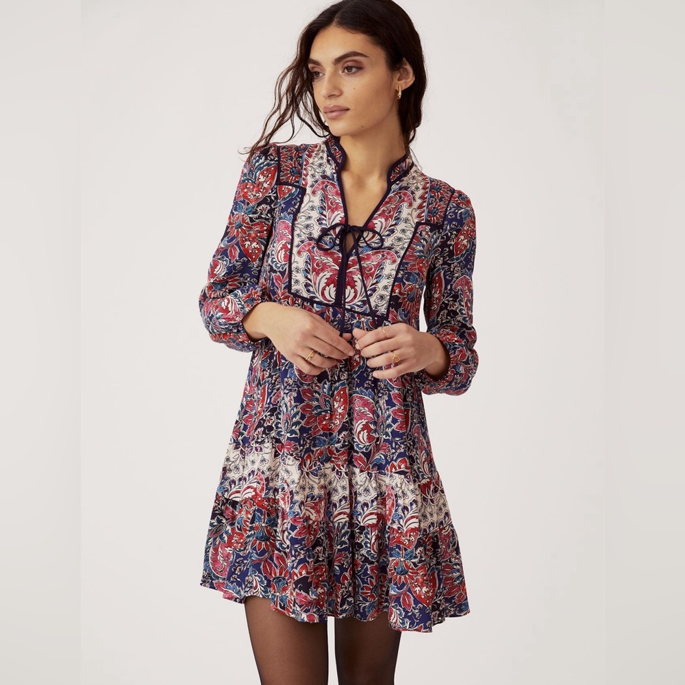 Spliced Tunic Dress